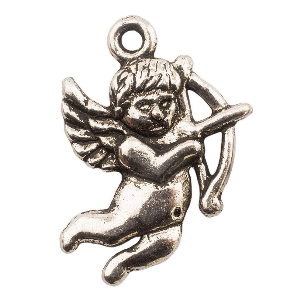 6133 Summer-Ray 100pcs Antique Silver Fairy and Angel Charm Jewelry Making